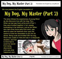My Dog, My Master 02