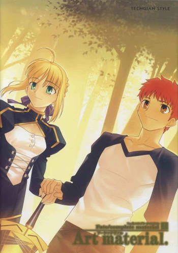 Fate/complete material I - Art material. cover