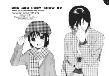 Dog and Pony SHOW #2 cover