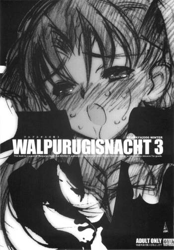 Walpurugisnacht 3 / Walpurgis no Yoru 3 cover