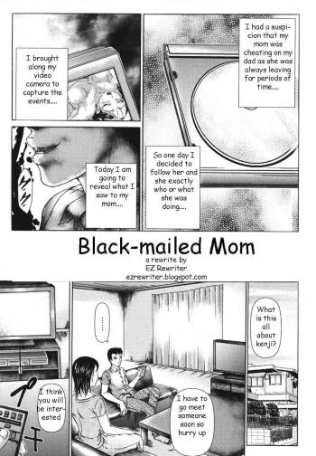 Black-mailed Mom 1-2 cover