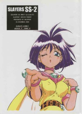 Slayers SS 2 | Slayers So Sweet 2 cover