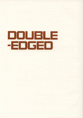 DOUBLE-EDGED cover