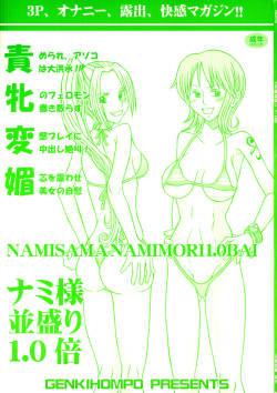 (C83) [Genki Honpo (Saranoki Chikara)] Nami-sama Nami-mori 1.0-Bai (One Piece)