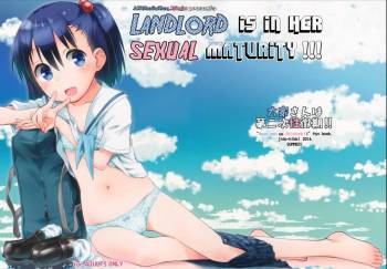 Ooya-san wa Dainiji Seichouki!! | Landlord Is In Her Sexual Maturity!! cover