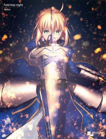 Fate stay nigh saber Avalont cover