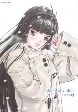 (C79) [Waku Waku Doubutsuen (Tennouji Kitsune)] blue snow blue scene.13 (in white) [Chinese] [原諒TA個人漢化]