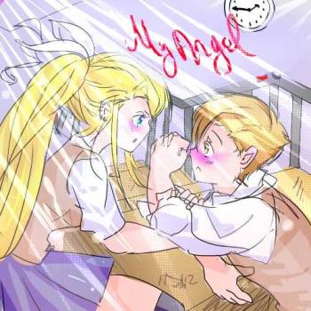 My Angel  Winry Rockbell x Alphonse Elric by Noutty cover
