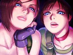 [Sawao] Jill Valentine & Rebecca Chambers - chatroulette (Resident Evil)