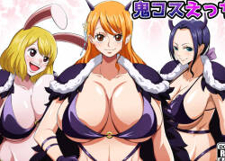 [Q Doujin]  Oni Cos Ecchi  (One Piece)