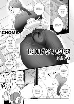 [CHOMA] Mama Haha Tsukushi Zenpen | The duty of a Mother ~First Part~ (COMIC Kuriberon DUMA 2023-03 Vol.46) [English] [BeautyNights]