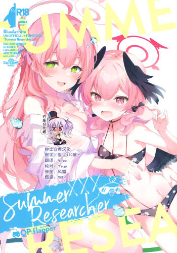 Summer Researcher XXX cover