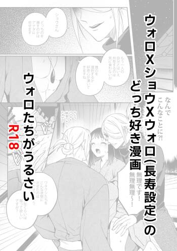 Volo x Shou x Volo  no Docchi Suki Manga cover