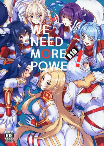 WE NEED MORE POWER! + Alpha Kagenou cover
