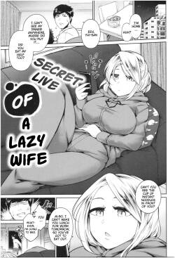 [Satozaki] Secret Live of A Lazy Wife [English] [Poranya]