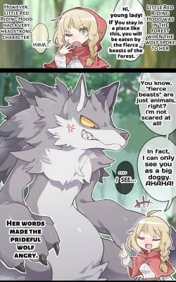 [imaat] The Wolf VORE Little Red Riding Hood [English / Japanese]