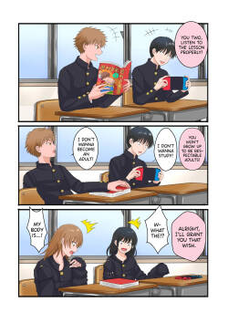 [Morino] (TS Manga) Bad Boys Who Don‘t Listen to the Lesson Should Become TS Fairies! [English]