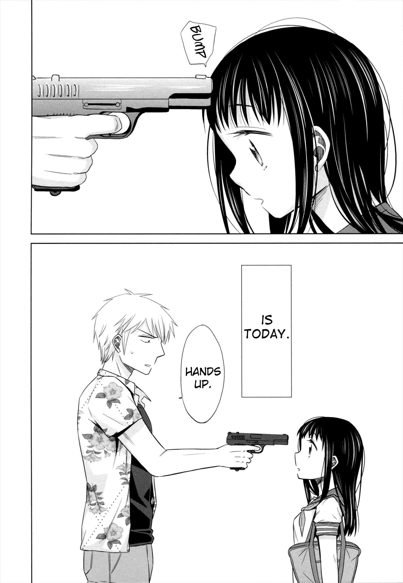Shoujo to Gang to Aoi Yoru Ch.1-3 page 6 full