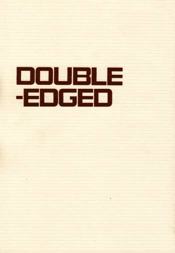 DOUBLE-EDGED cover