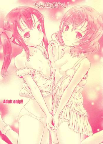 Honto wa Nita Mono Doushi!! cover