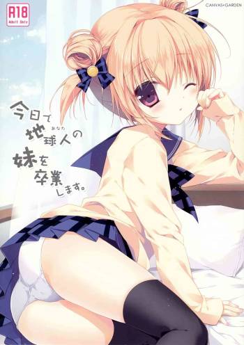 Kyou de Chikyuujin no Imouto o Sotsugyou Shimasu. cover