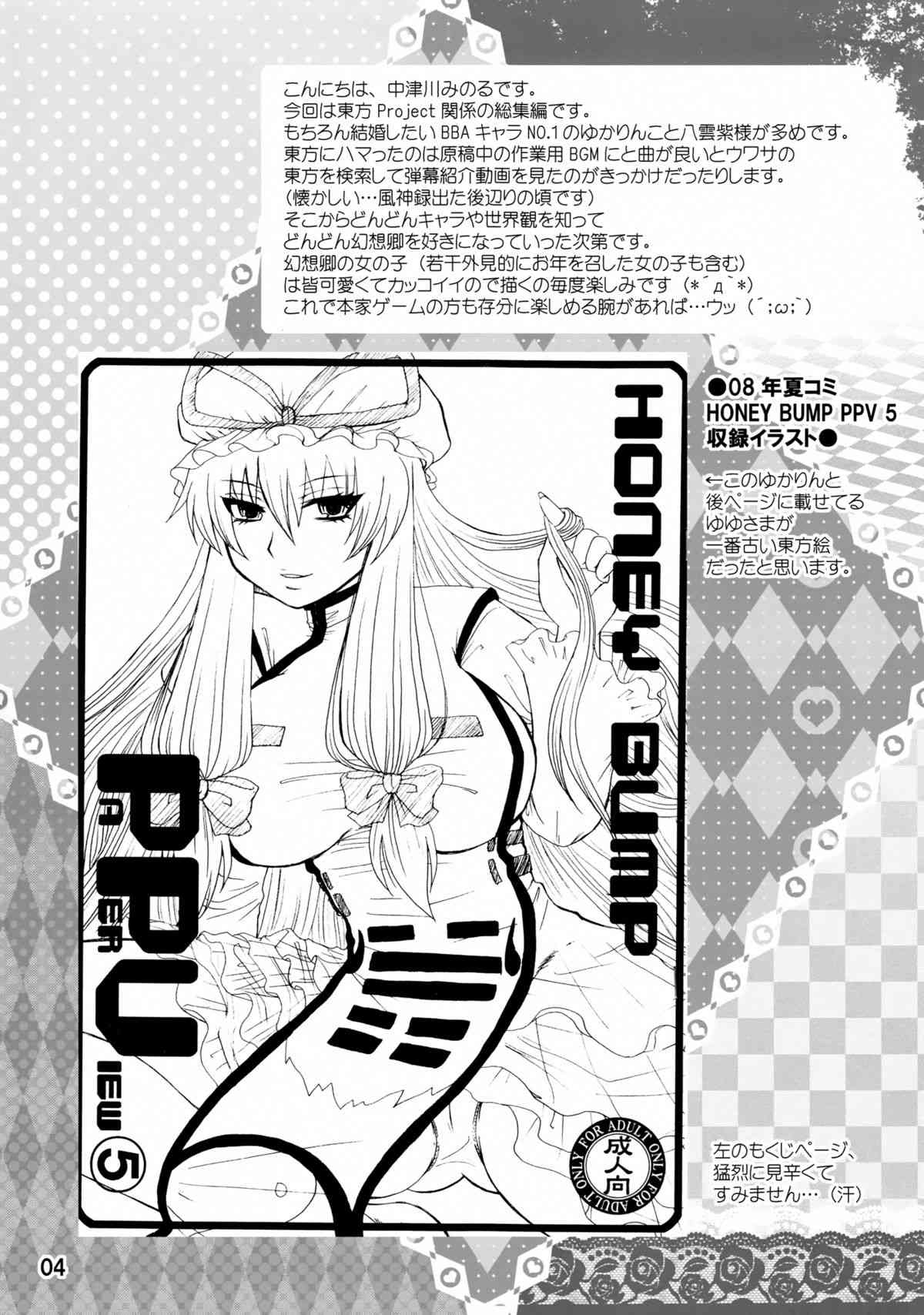 Yukari Ougi Innyuu Kekkai -Honey Bump Touhou Soushuuhen- page 3 full