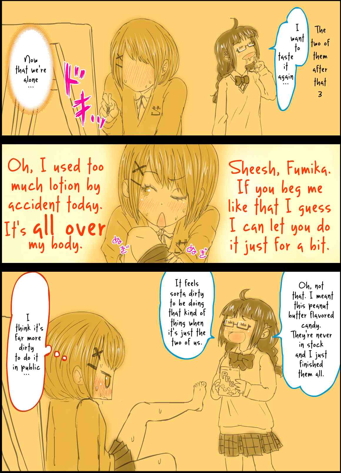 Peanut Butter Lotion -After Days- page 4 full