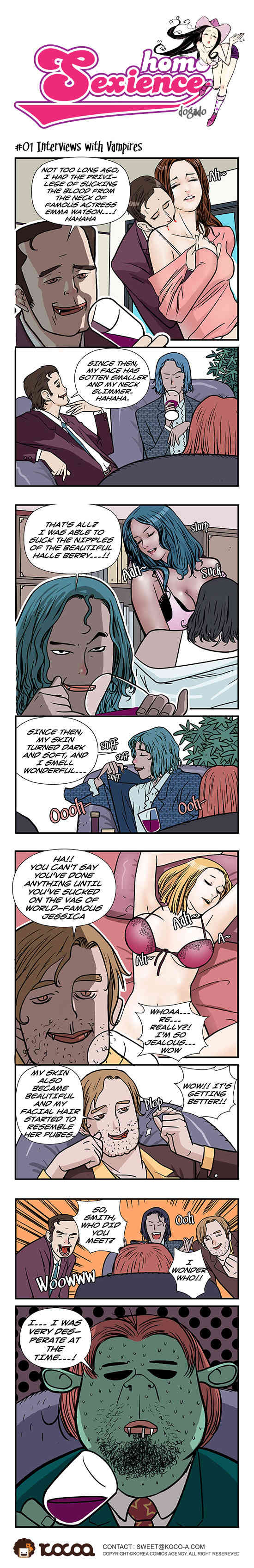 Homo Sexience page 1 full