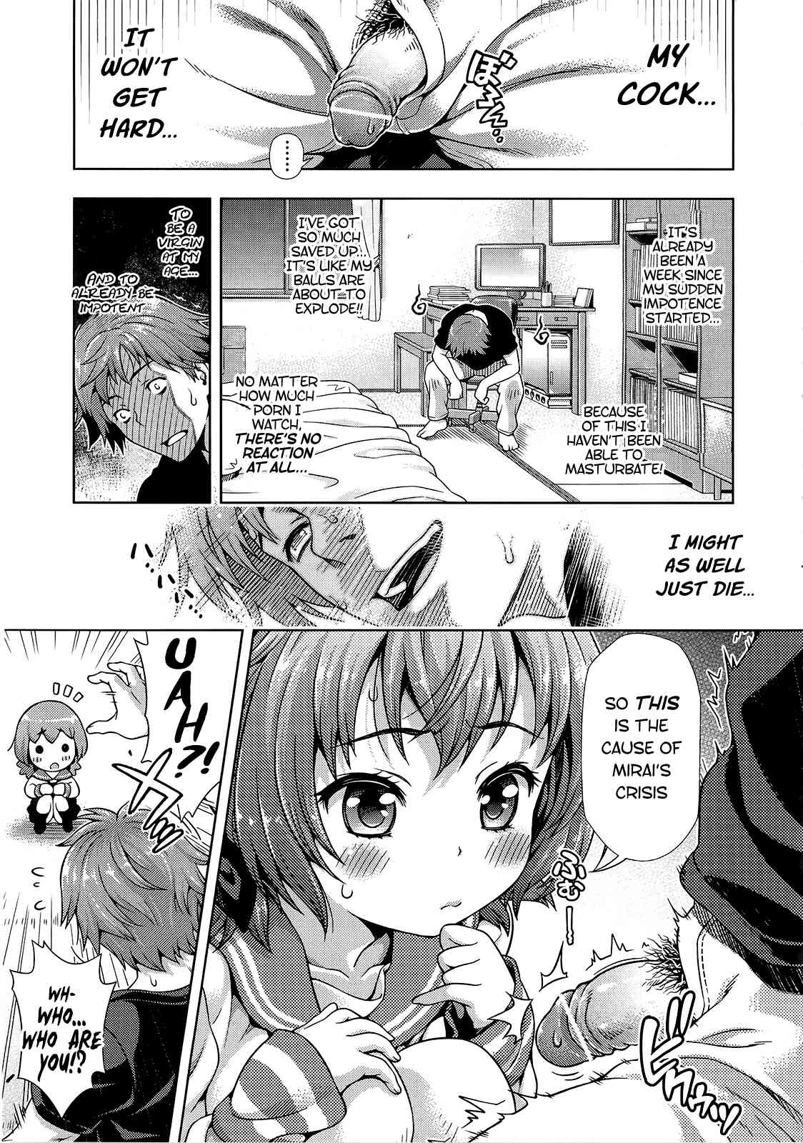 Mirai kara Kimashita! Zenpen | Mirai Paradox page 1 full
