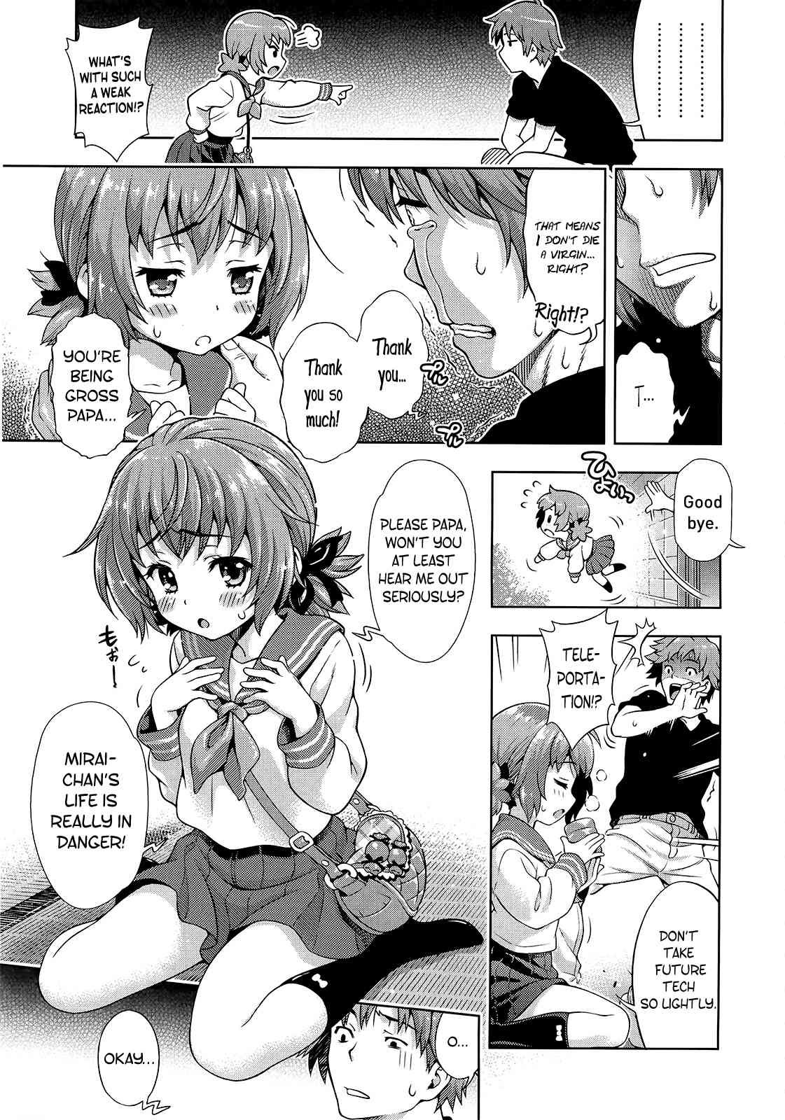 Mirai kara Kimashita! Zenpen | Mirai Paradox page 3 full