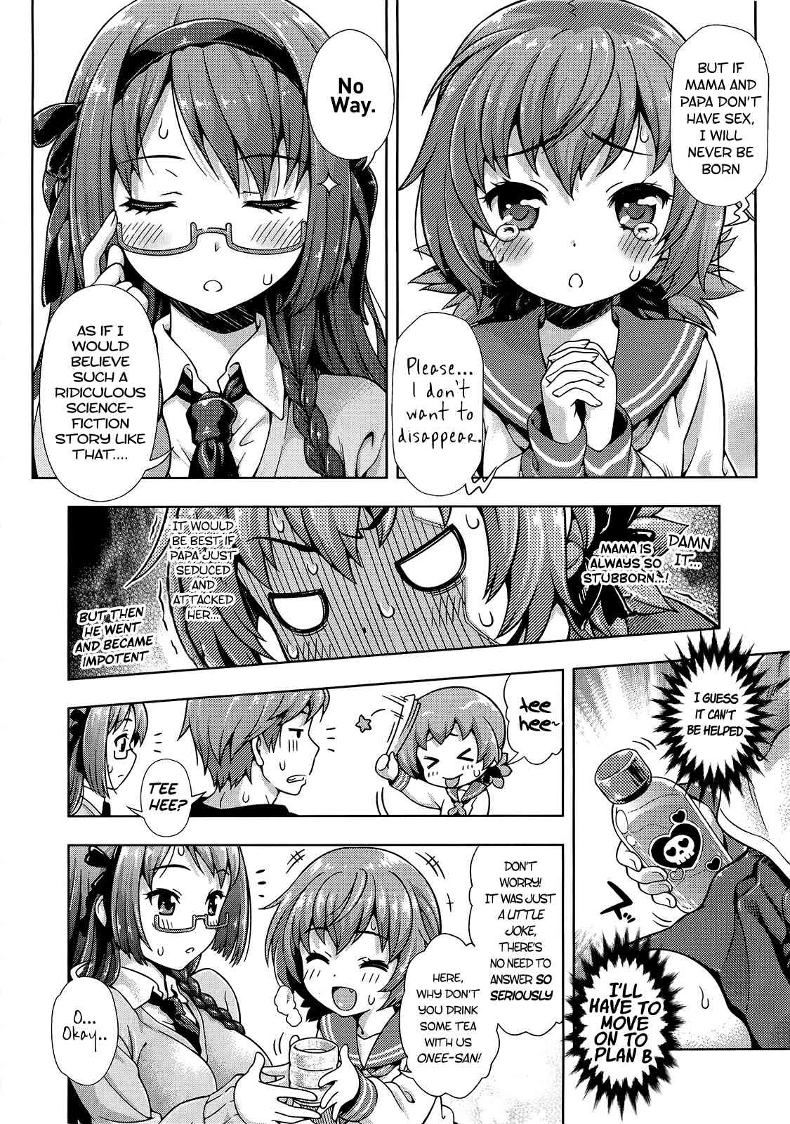 Mirai kara Kimashita! Zenpen | Mirai Paradox page 8 full