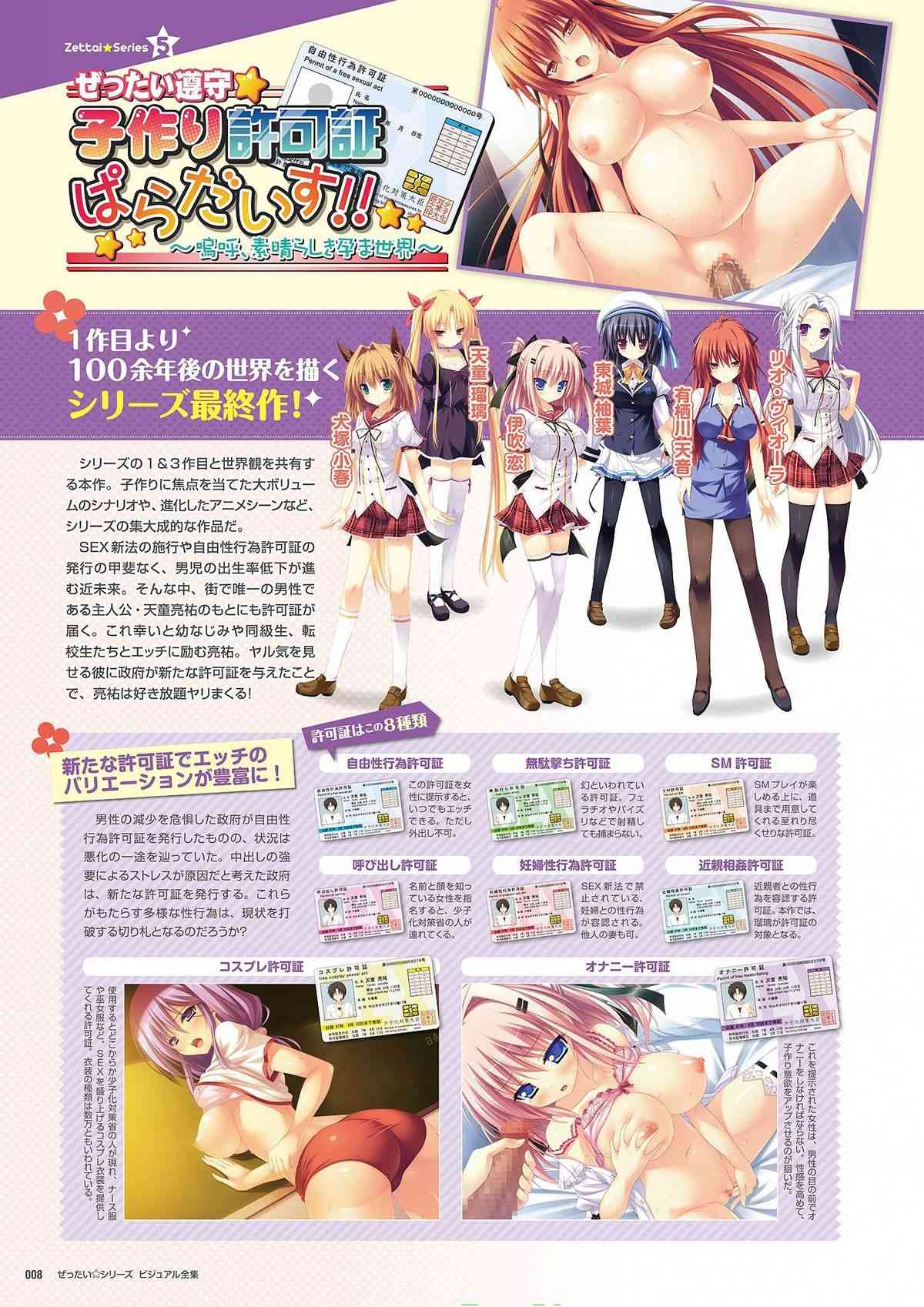 Zettai Series Visual Zenshuu page 10 full
