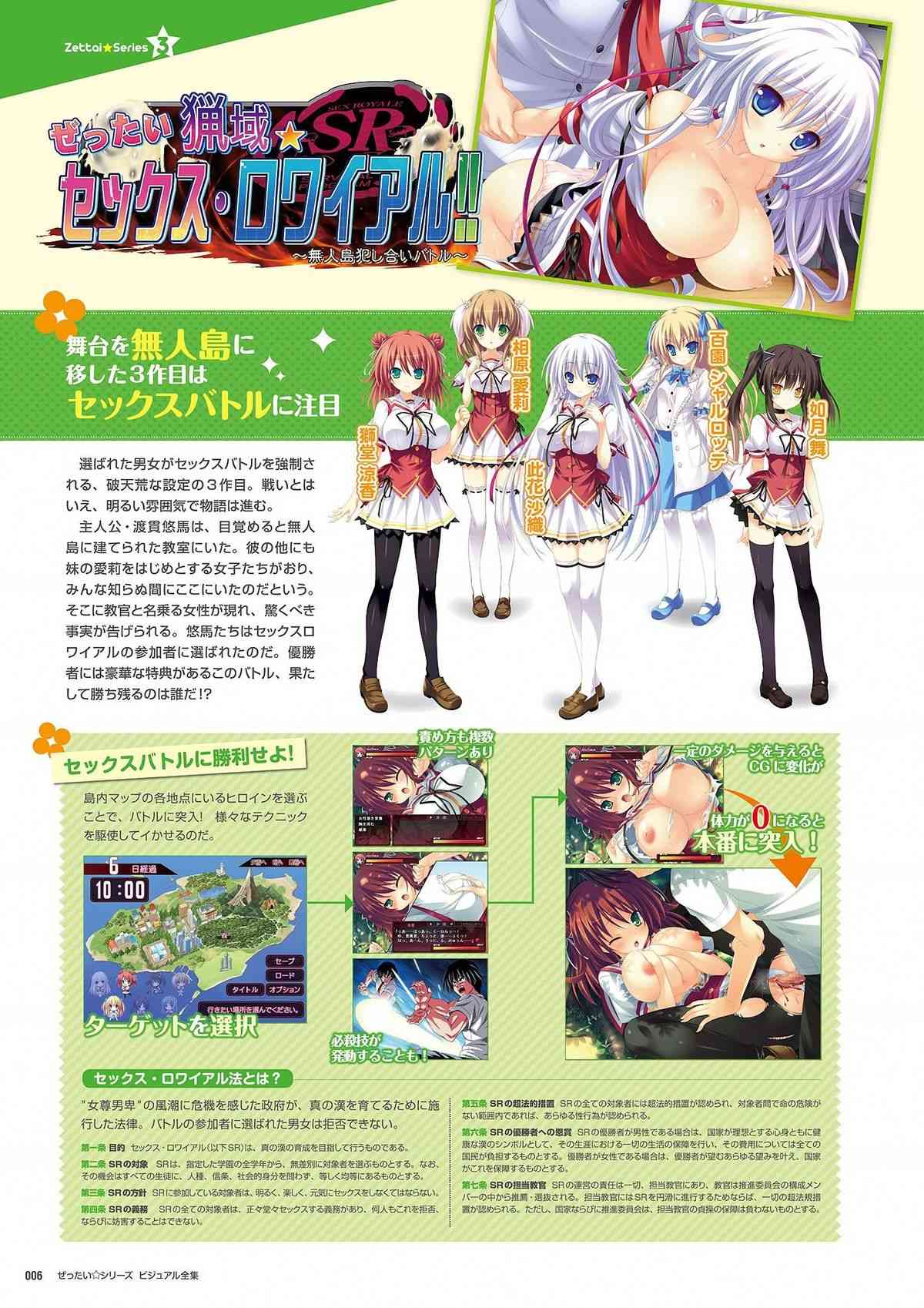 Zettai Series Visual Zenshuu page 8 full