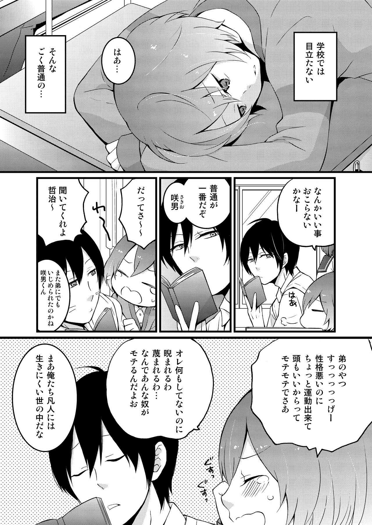 Totsuzen onnanoko ni nattanode, ore no oppai monde mimasen ka? 1 page 4 full