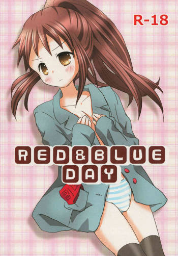 RED & BLUE DAY cover