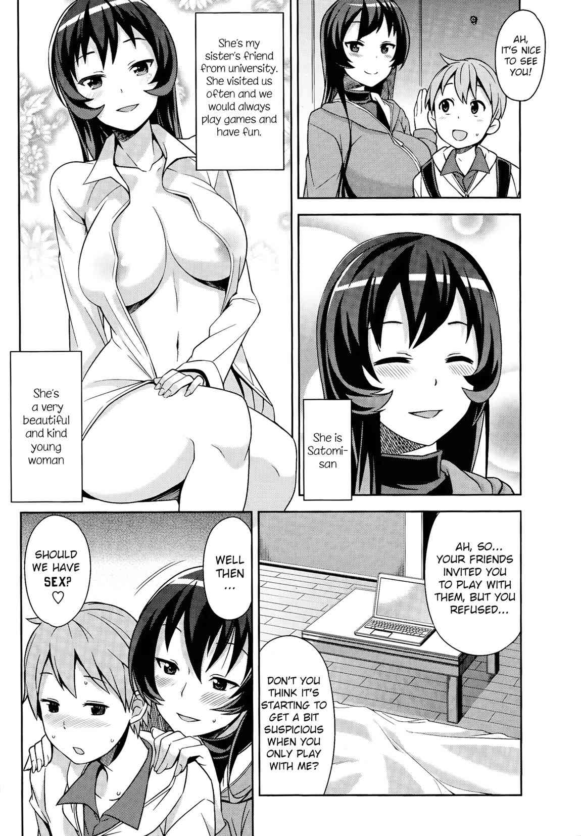 Boku to Oneesan no Naisho page 2 full