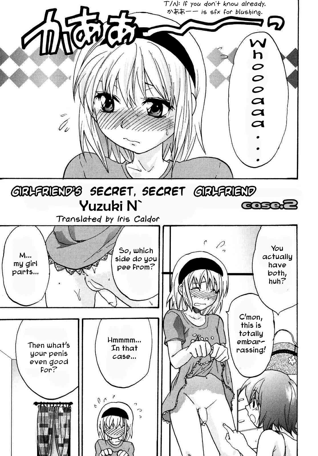 Girlfriend's Secret, Secret Girlfriend - Case 2 page 1 full