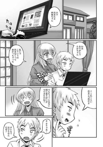 Zoku Akogare no Onee-san wa Botebara AV Joyuu!? cover