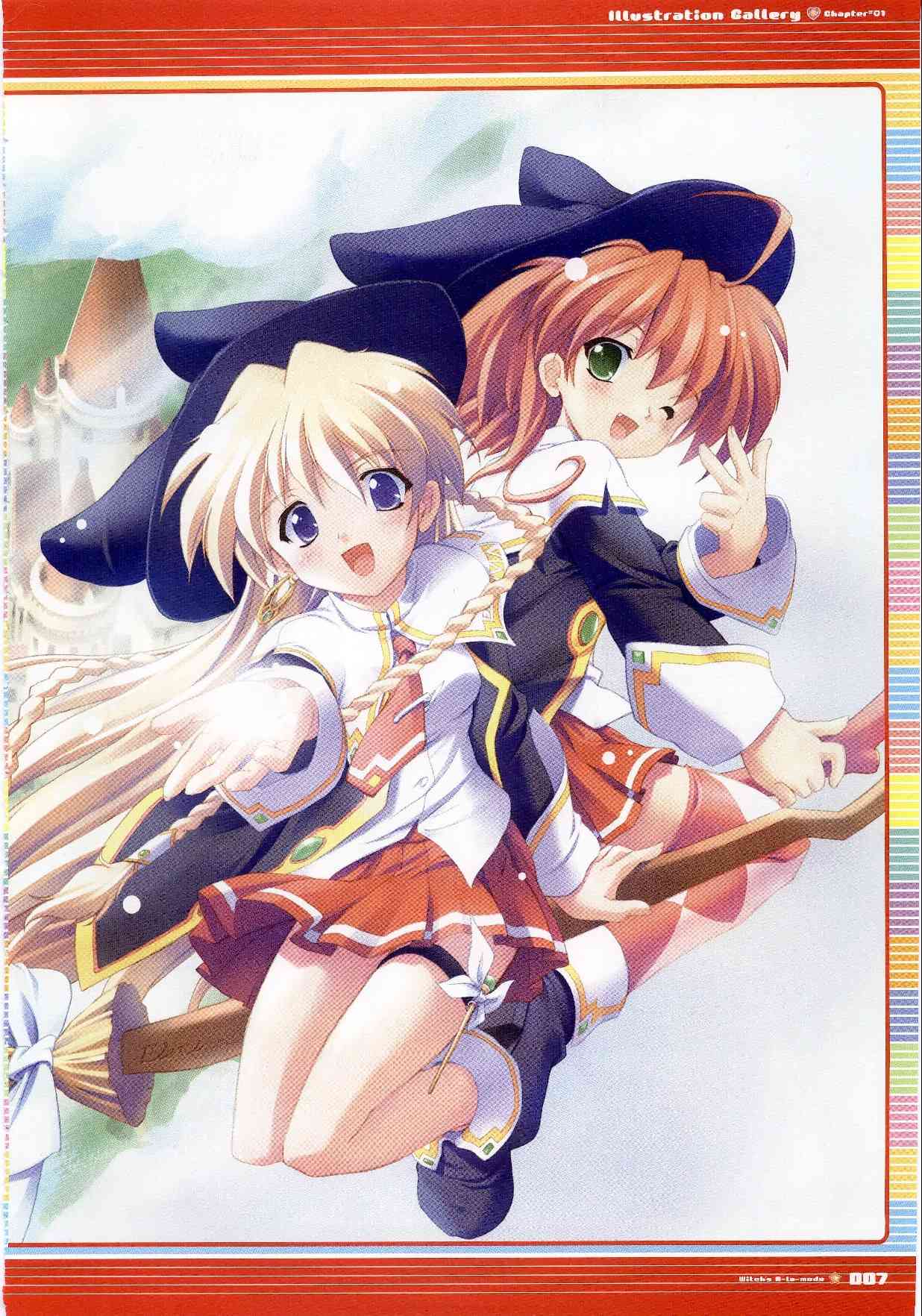 Majokko A La Mode artbook page 7 full