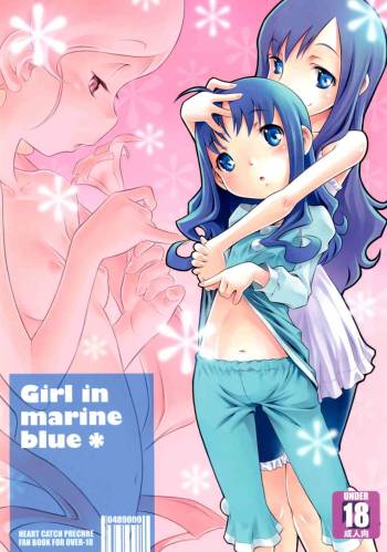 Girl in marine blue * cover