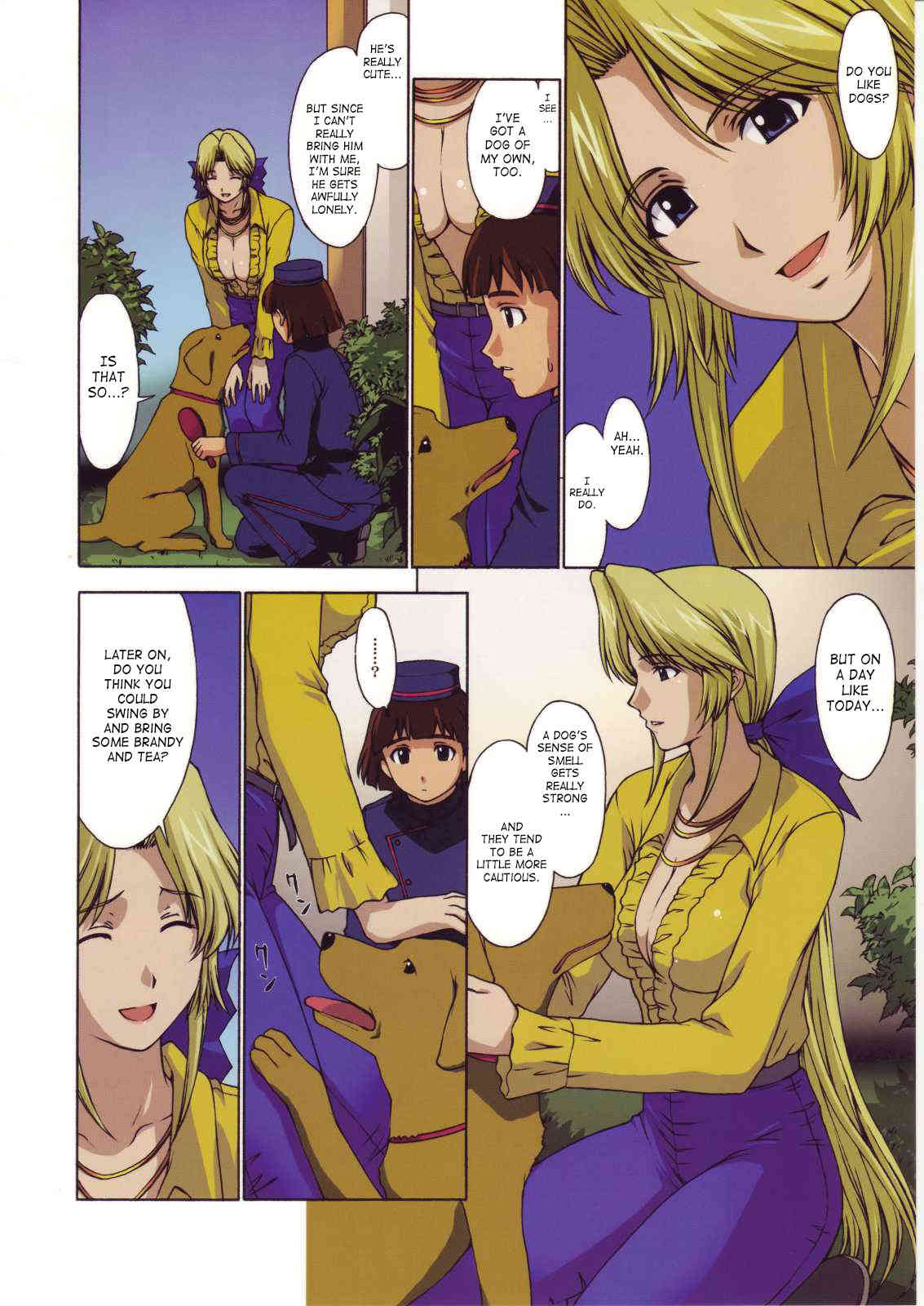 Helena-sama and I. page 3 full