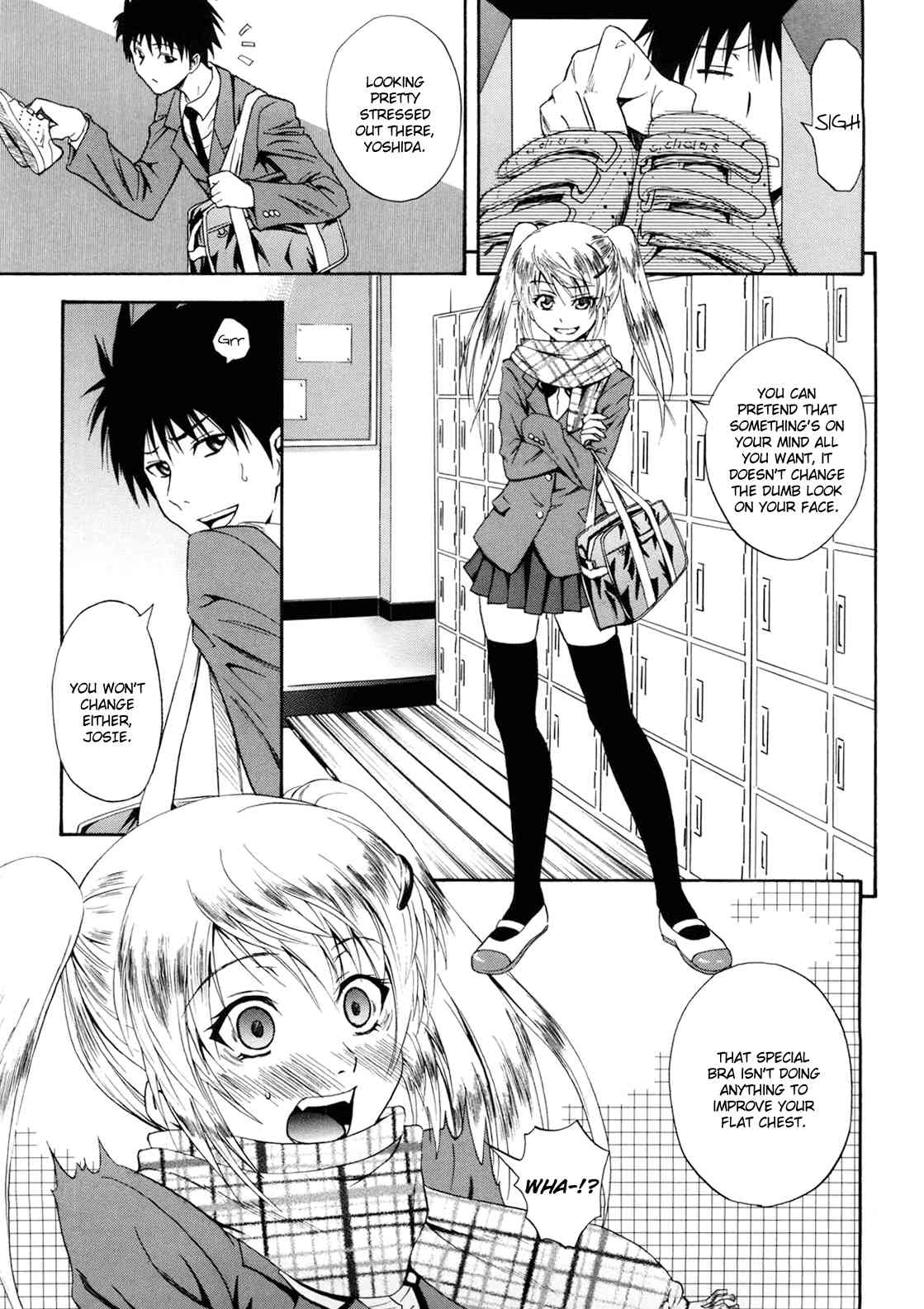 Only You - Template and Chocolate page 1 full