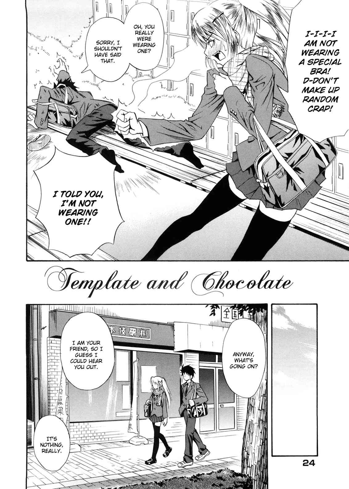 Only You - Template and Chocolate page 2 full