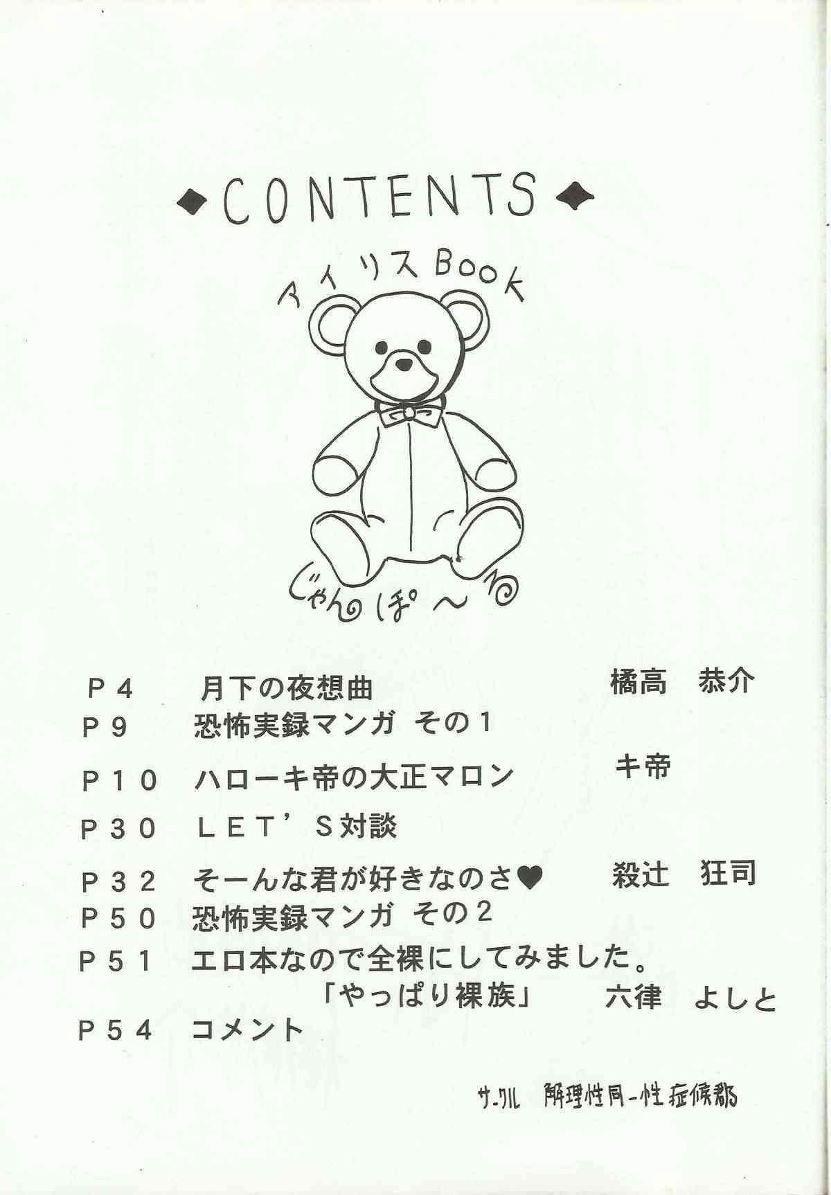 Ohgami Ichiro & iris Chateaubriand doujinshi page 2 full
