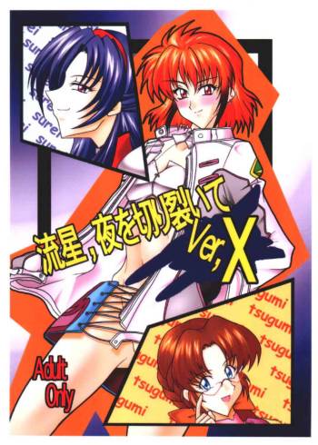 Ryuusei, Yoru o Kirisai te Ver . X cover