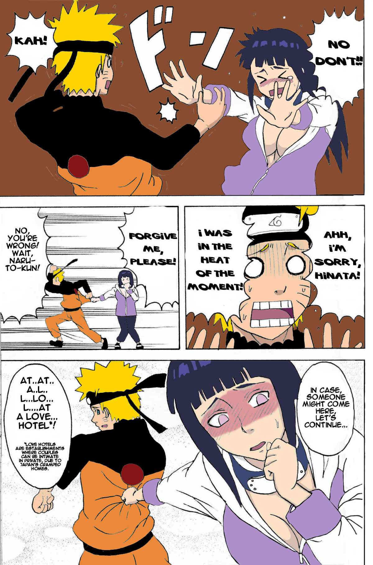 Hinata Ganbaru!  Hinata Fight page 10 full
