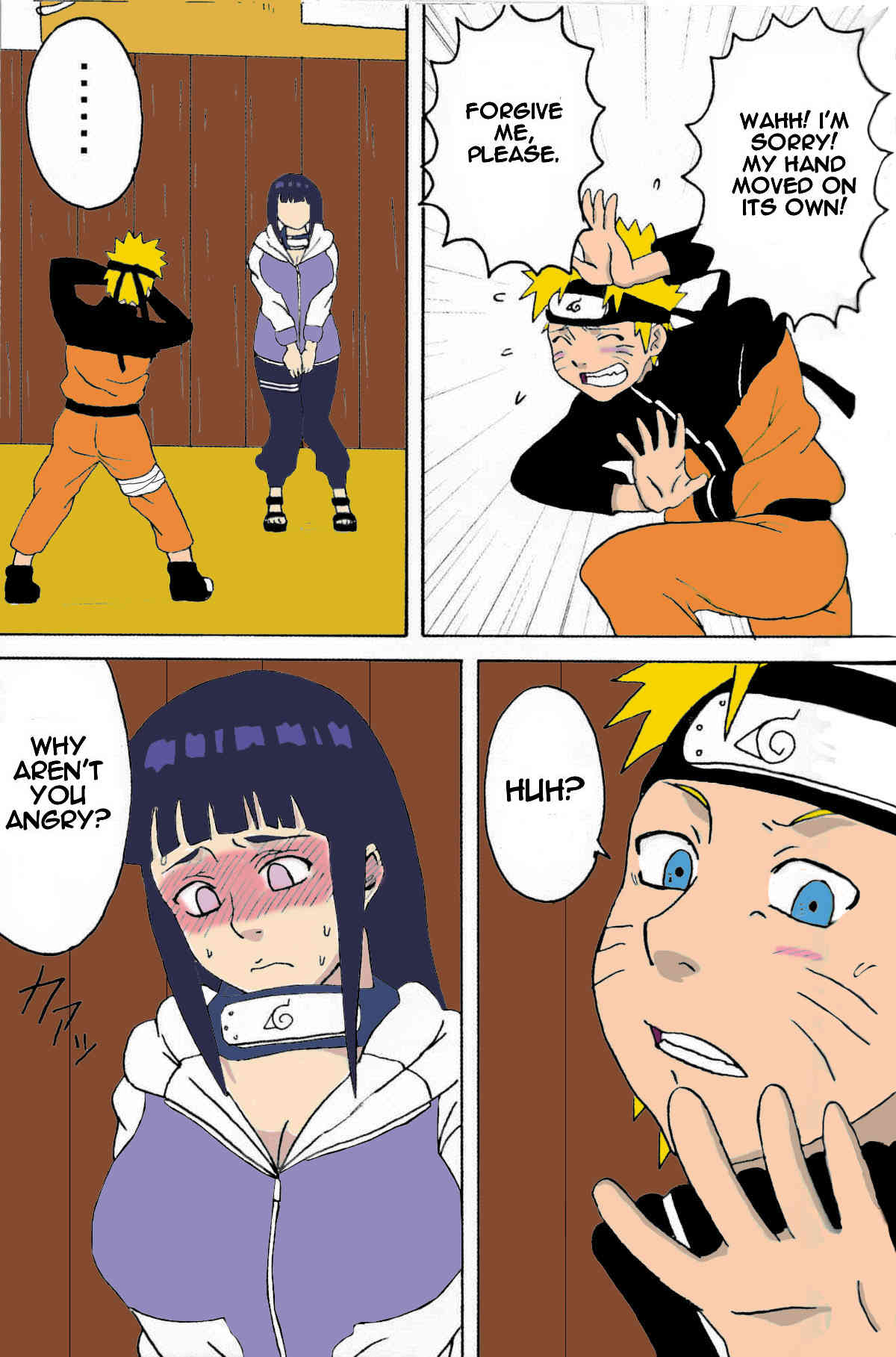 Hinata Ganbaru!  Hinata Fight page 4 full
