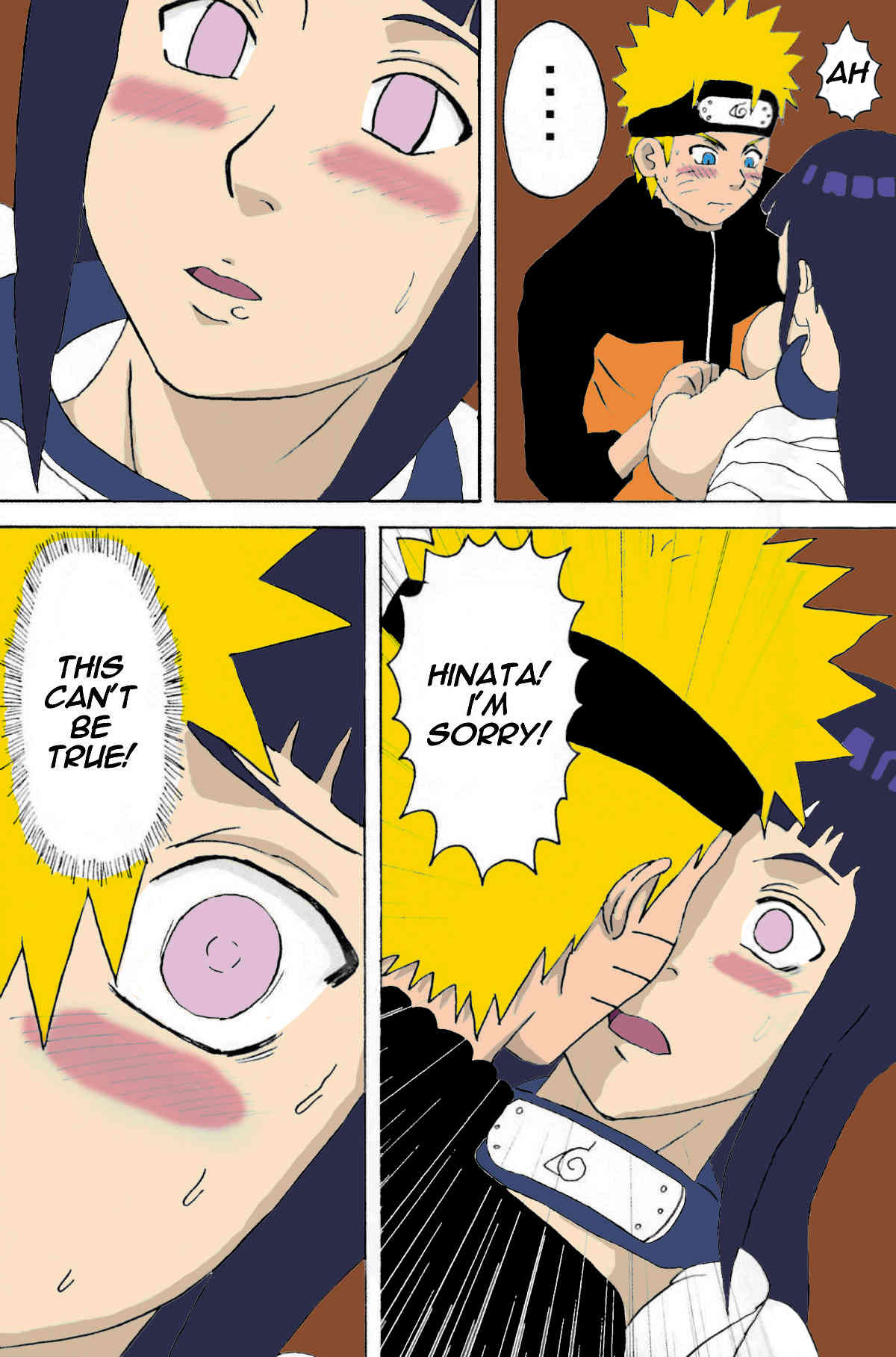 Hinata Ganbaru!  Hinata Fight page 8 full
