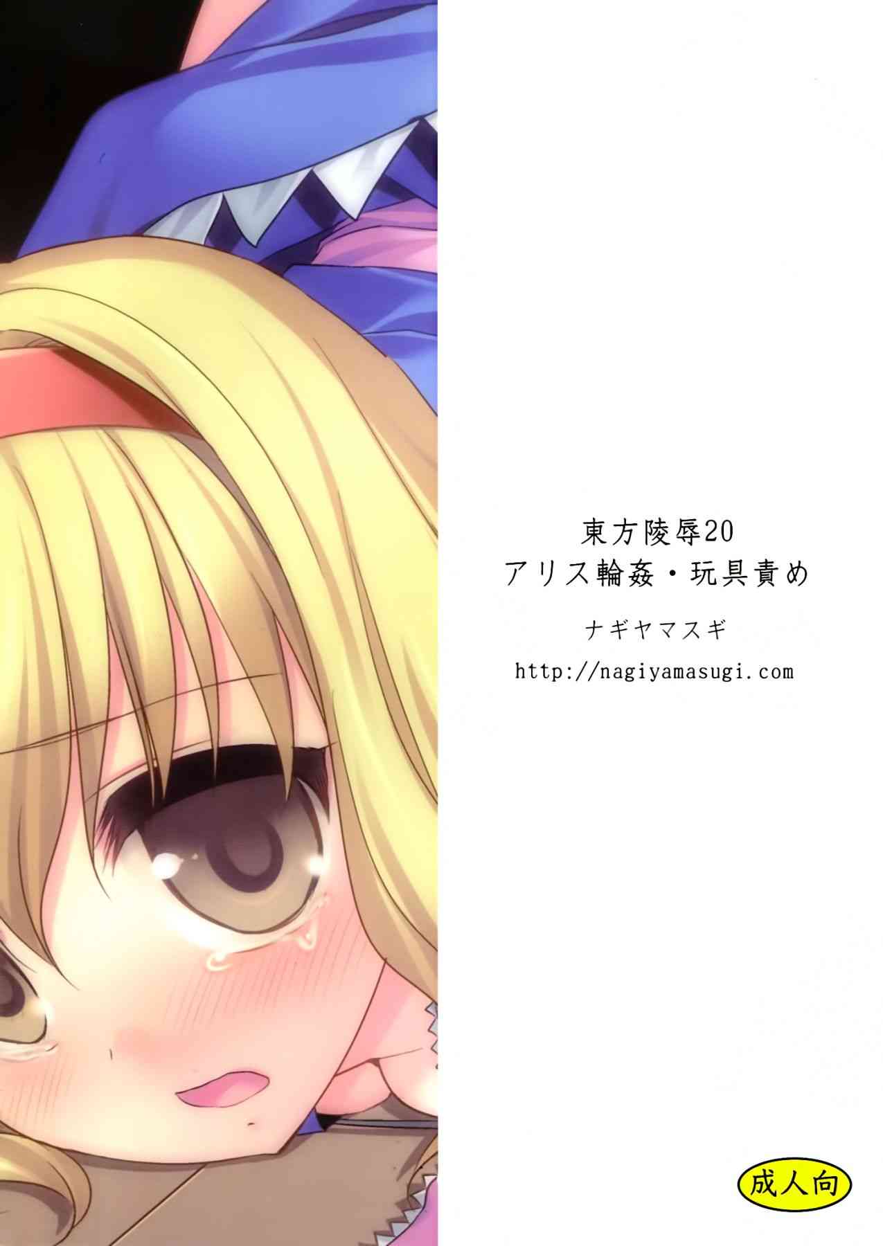 Touhou Ryoujoku 20 Alice Rinkan - Gangu-zeme page 2 full