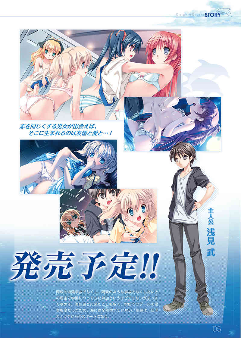 Dolphin Divers  Preview Visual Fanbook page 5 full